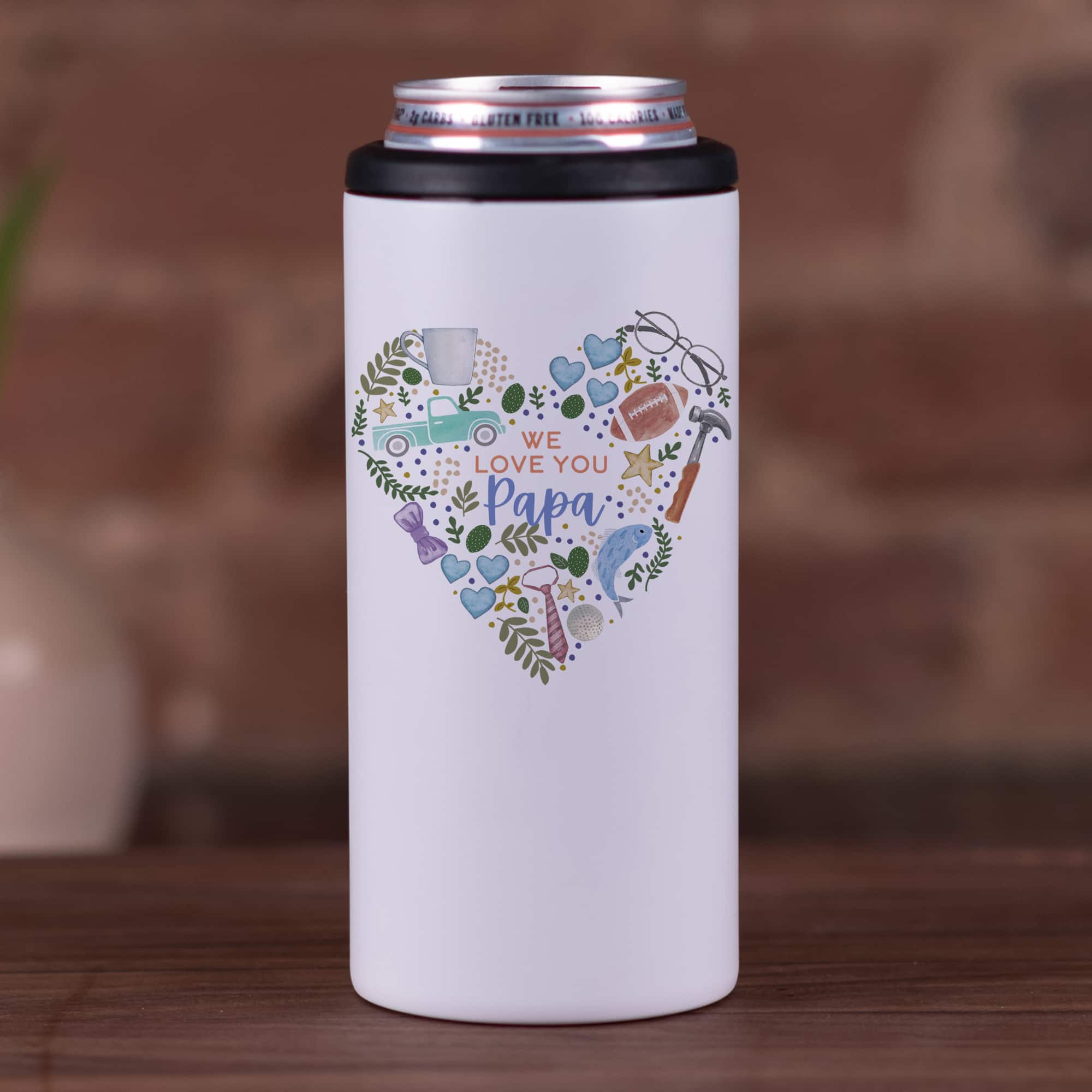12oz. We Love You Papa Koozie